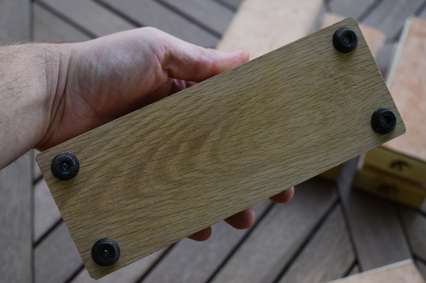 8 x 3" Leather Stropping Block