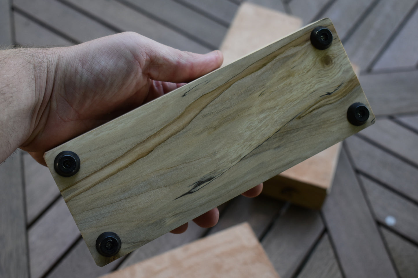 8 x 3" Leather Stropping Block