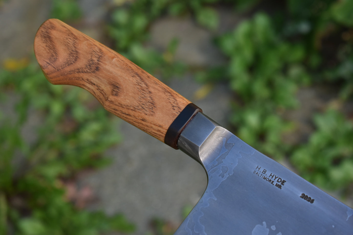 212mm Integral Damascus Cleaver
