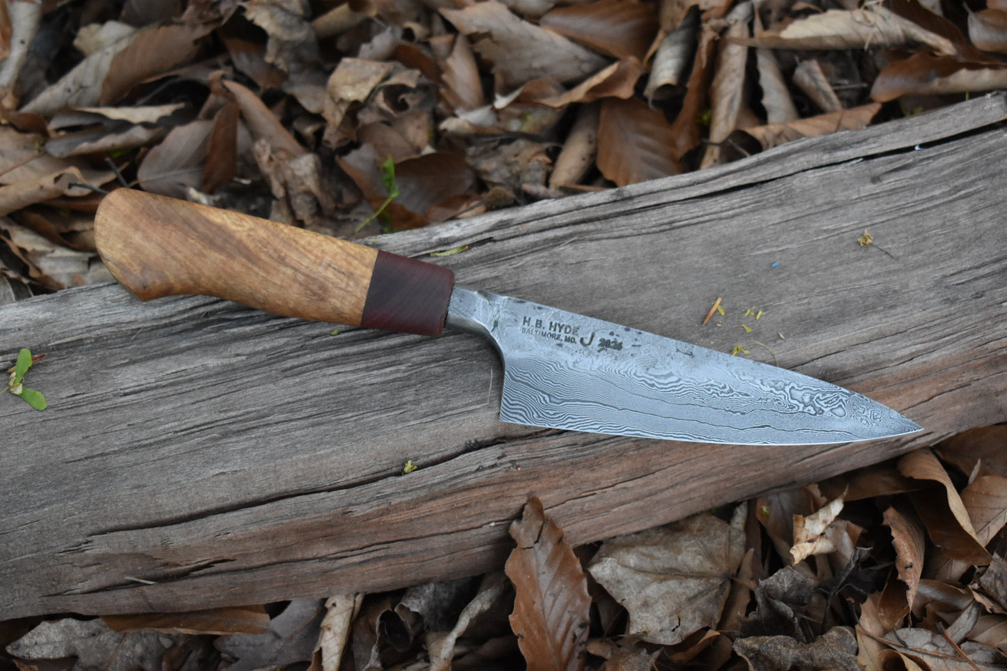 146mm Damascus Western Chef
