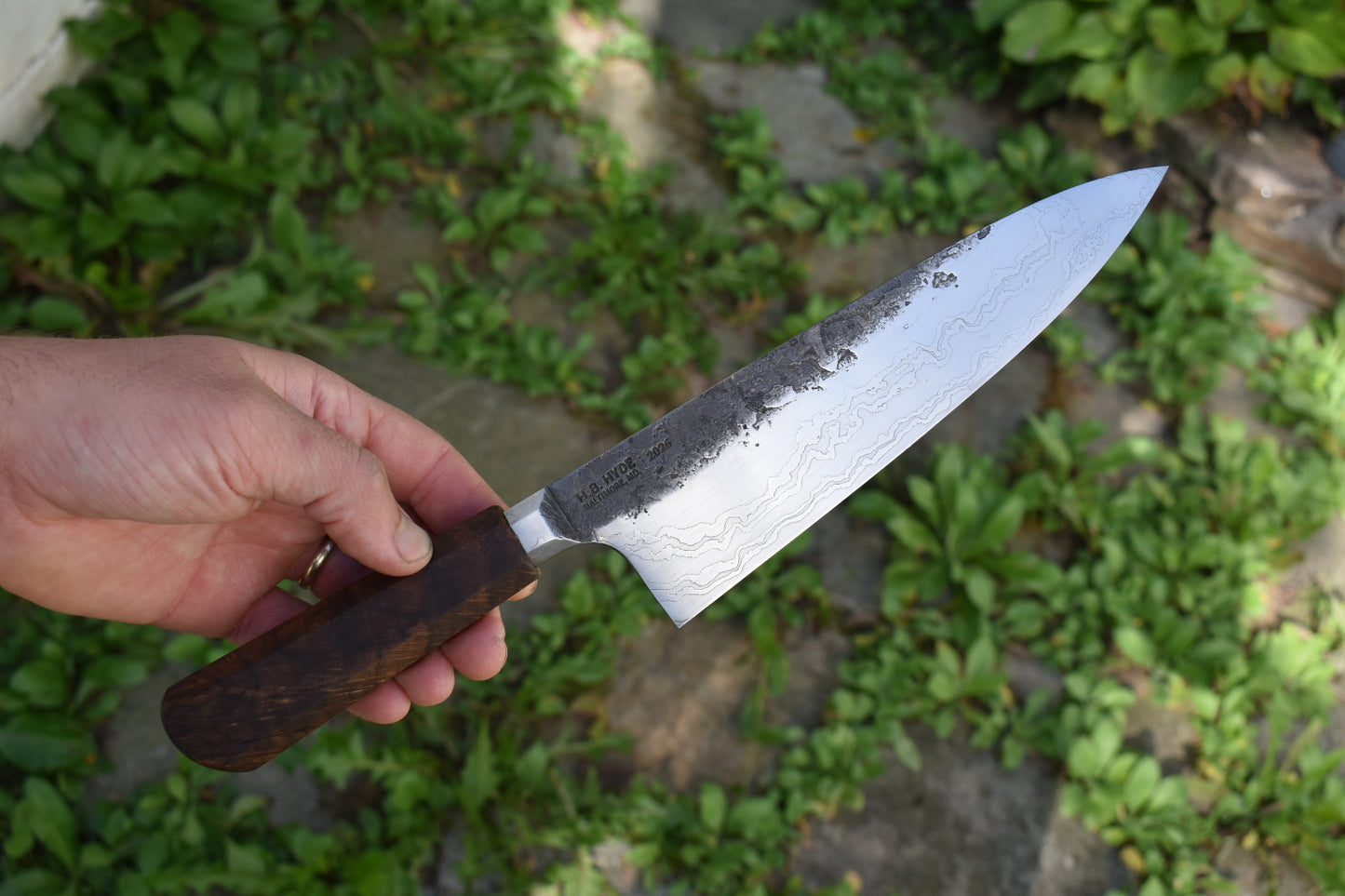 202mm Wa Damascus Chef