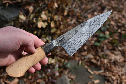 158mm Western Damascus Chef