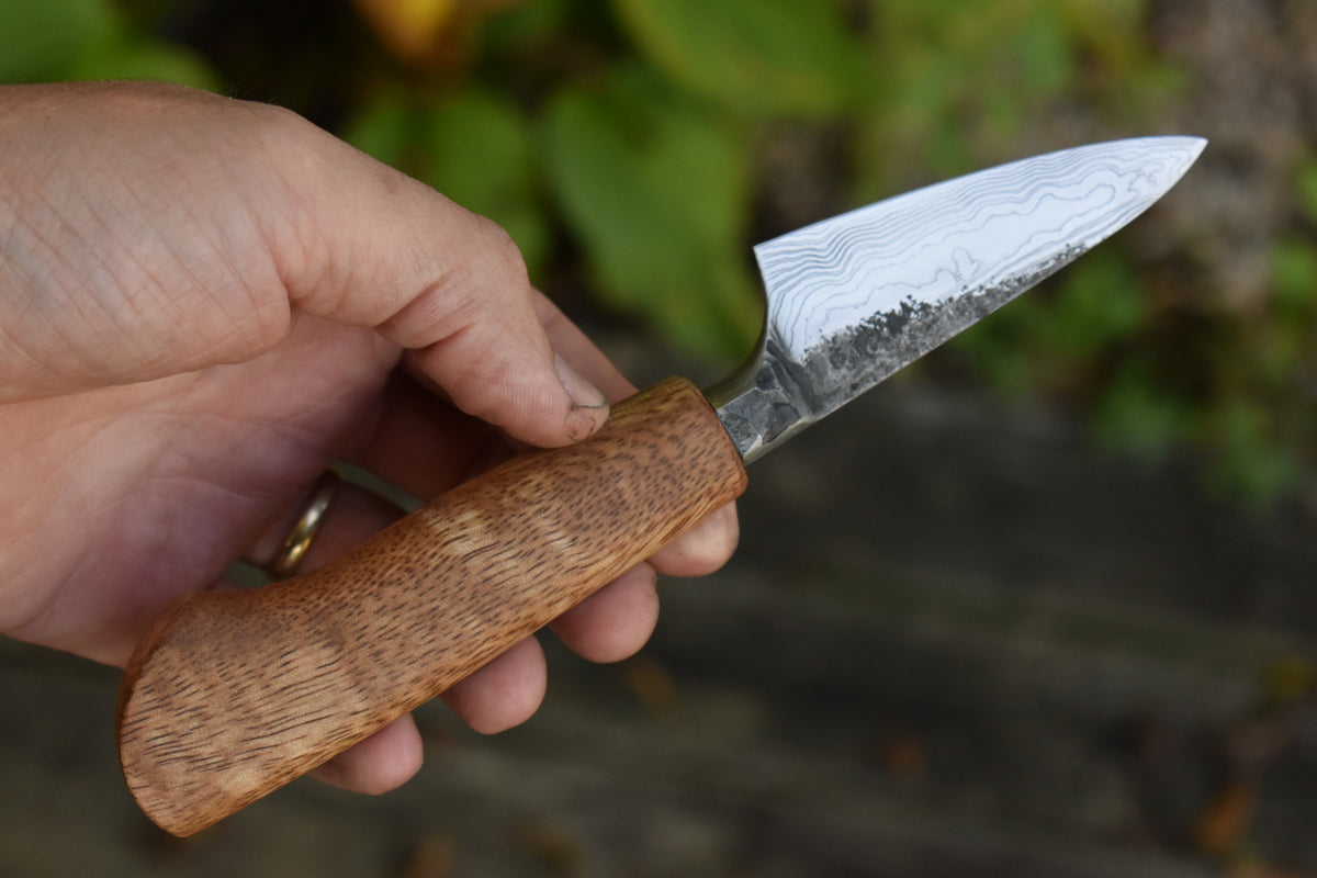 80mm Western Damascus Paring