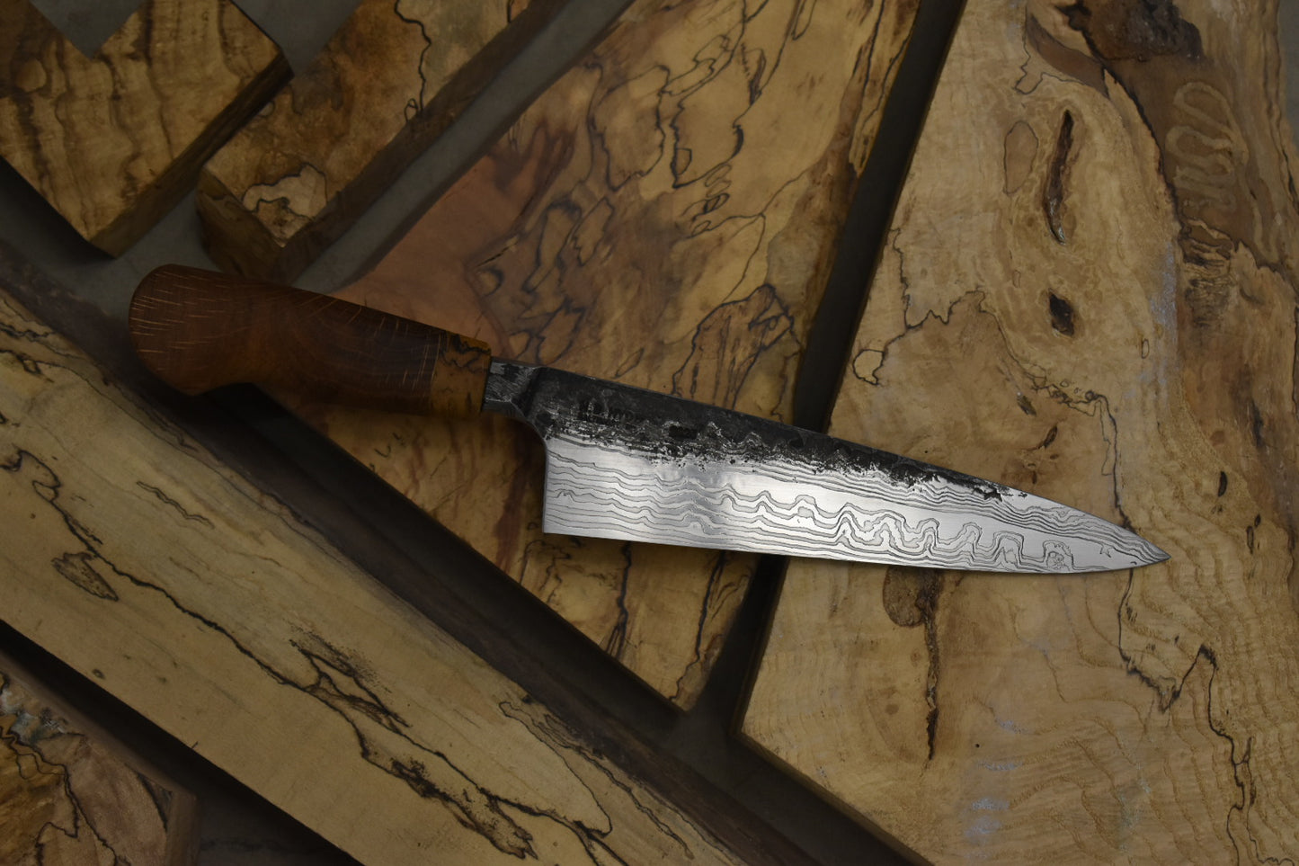 198mm Western Damascus Chef