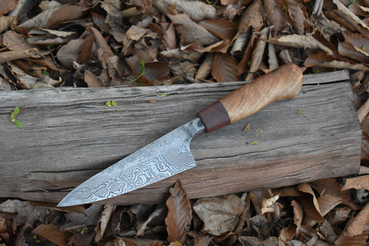 146mm Damascus Western Chef