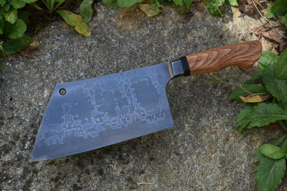 212mm Integral Damascus Cleaver