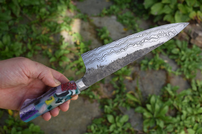 205mm Damascus Western Chef