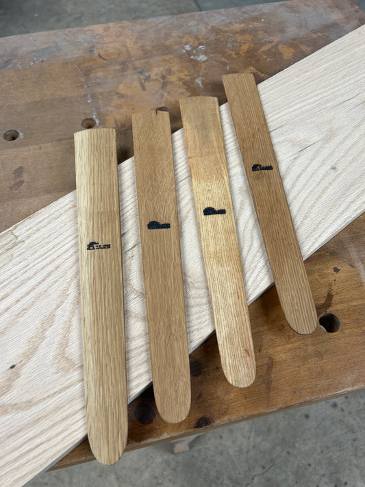 Wood Pan Scraper/Salad Tong