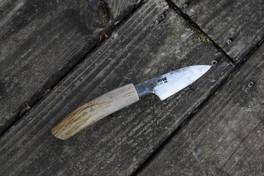 71mm Damascus Antler Paring