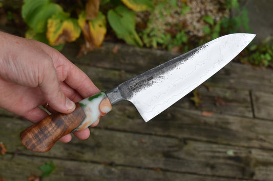 198mm Damascus Western Chef