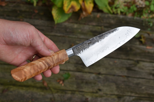 153mm Damascus Wa Santoku/Kebby