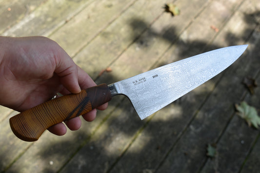 216mm Western Damascus Chef
