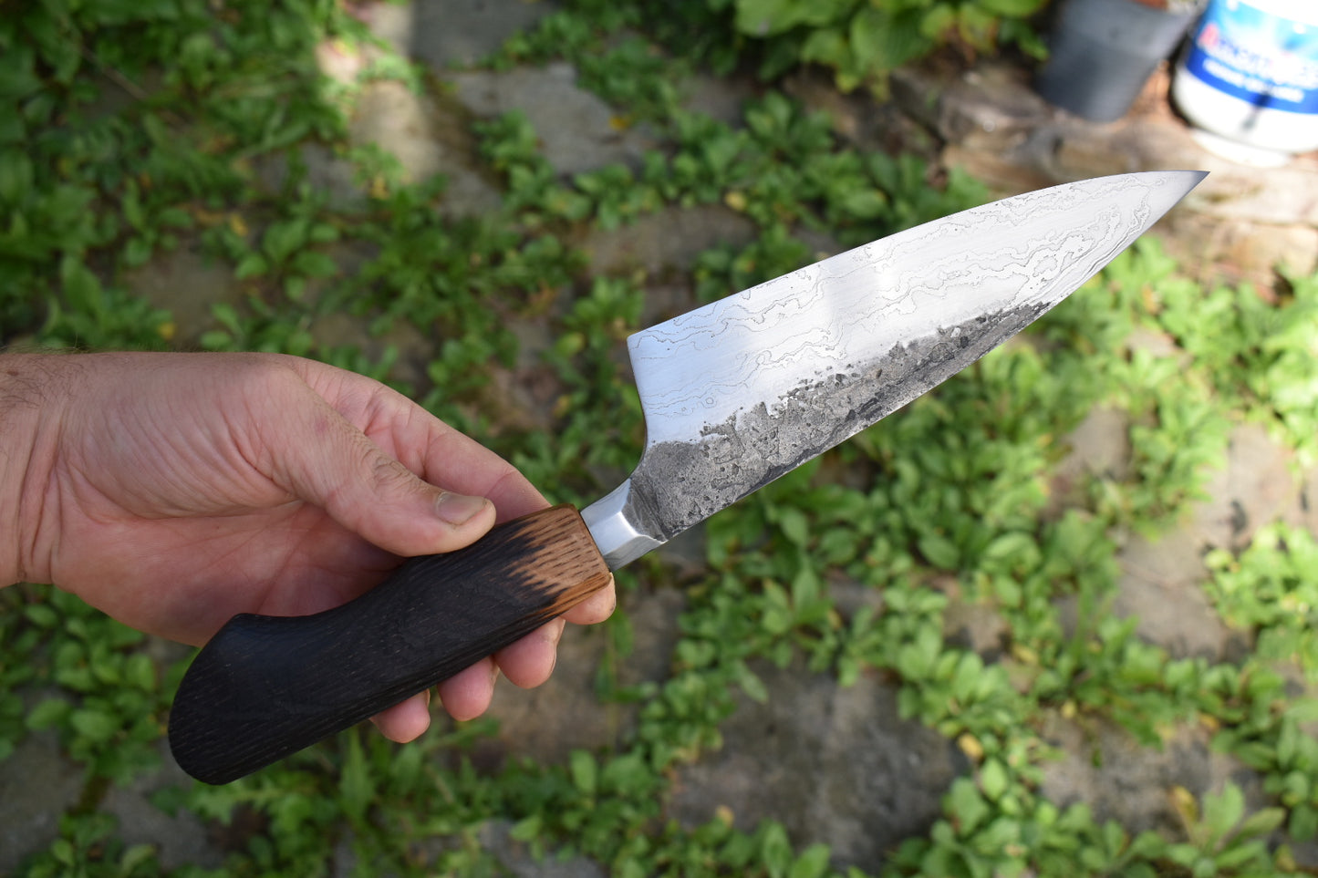 176mm Western Damascus Chef