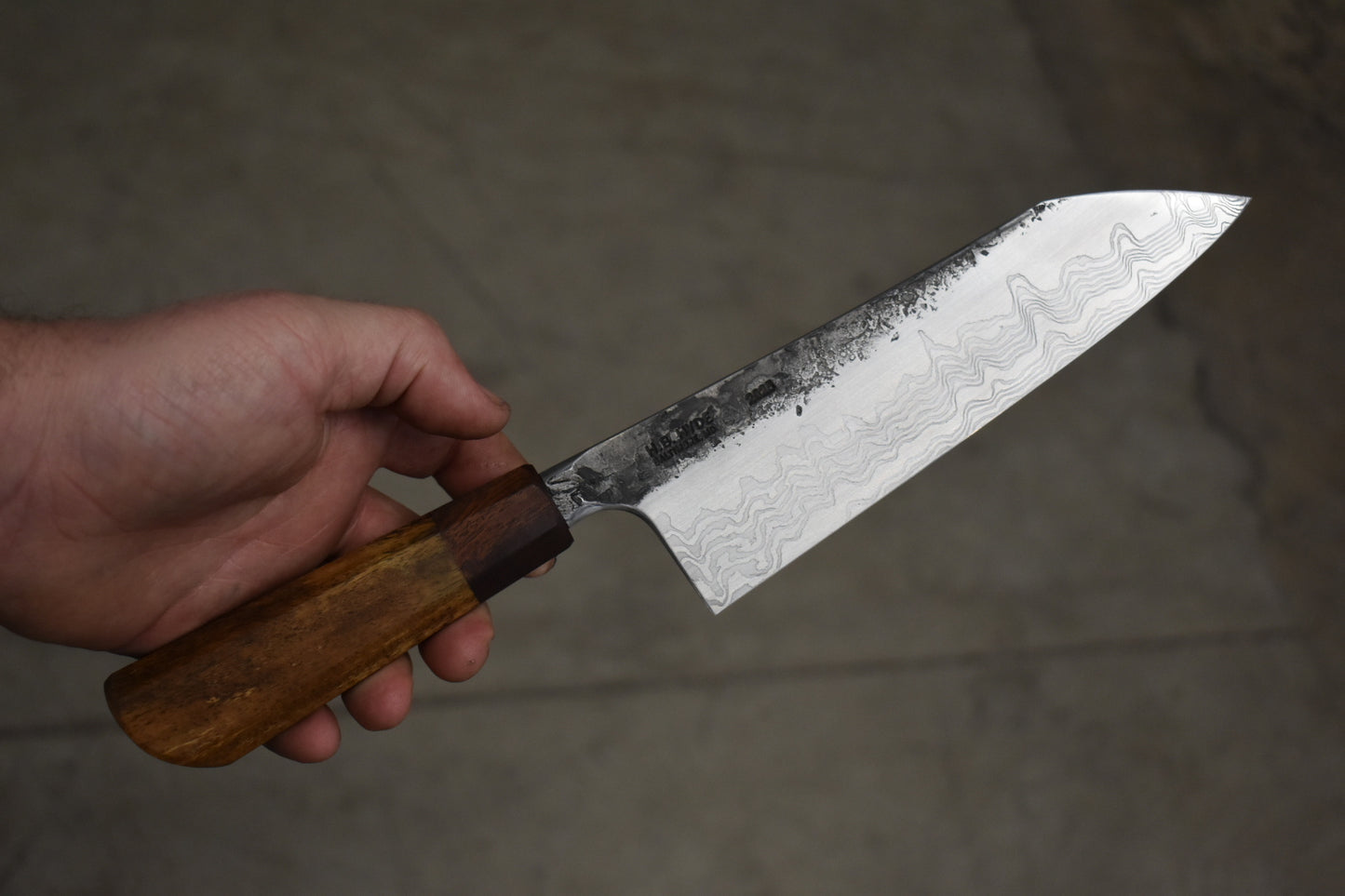 188mm Damascus Wa Chef