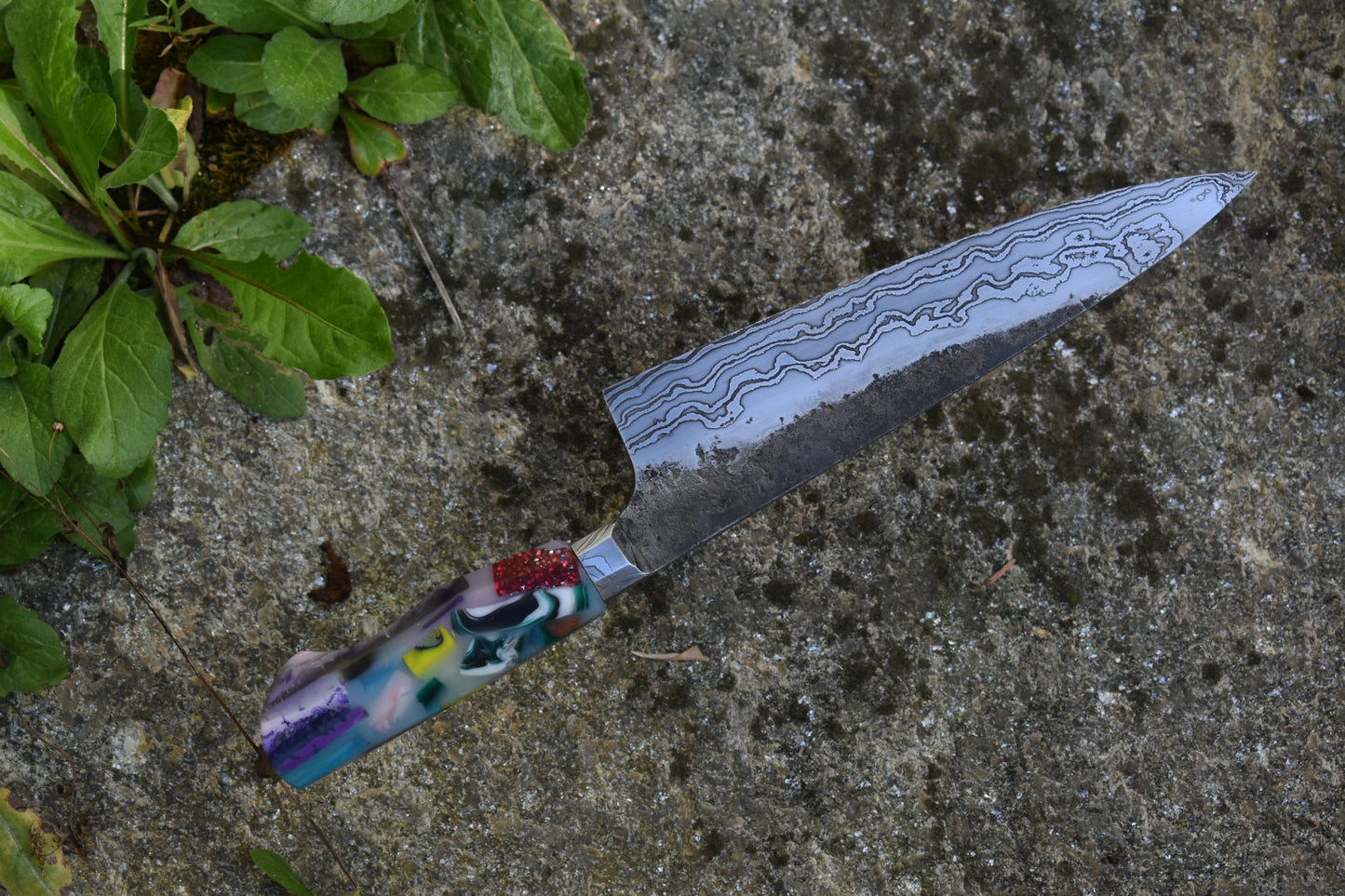 205mm Damascus Western Chef