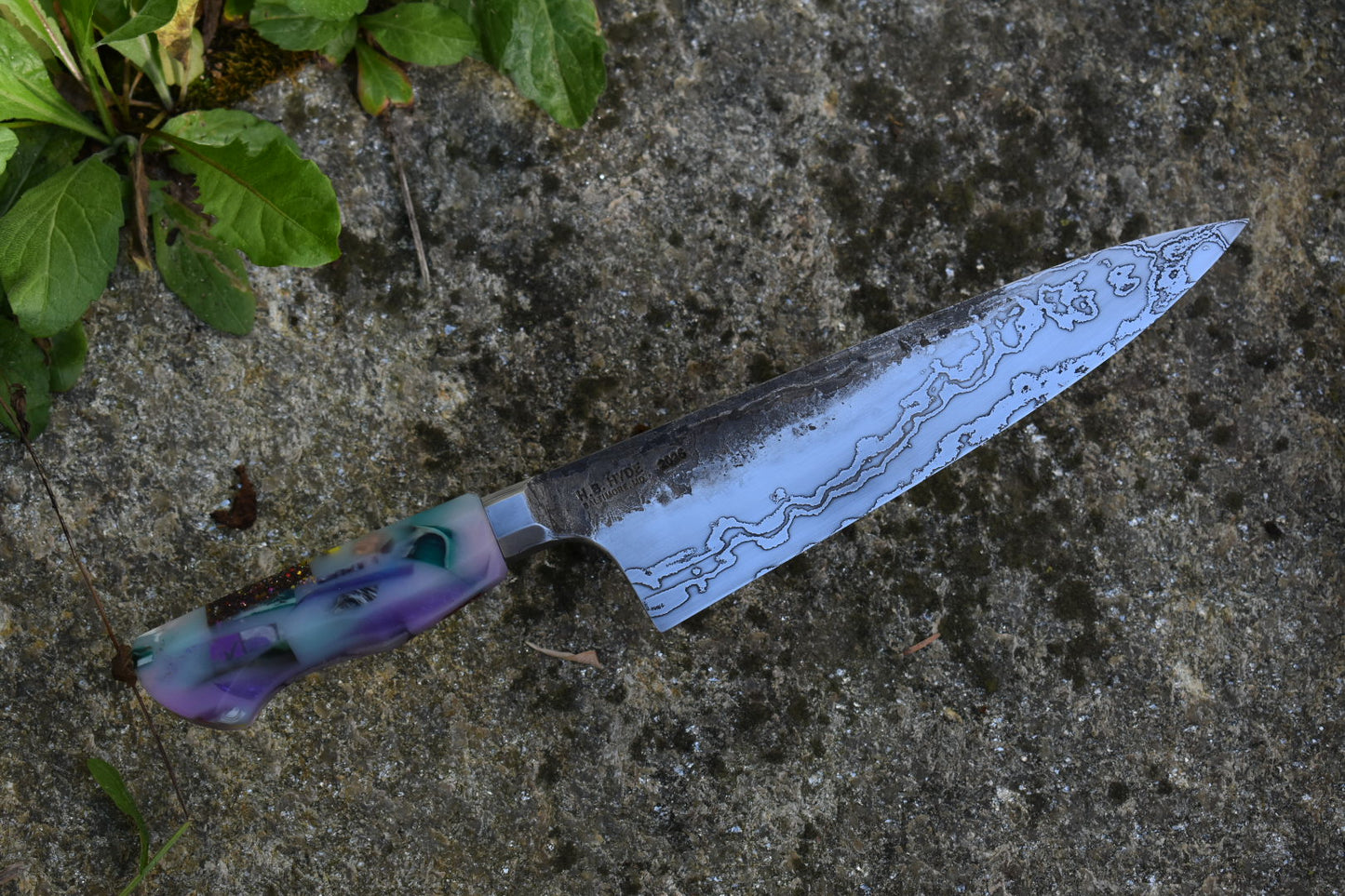 205mm Damascus Western Chef