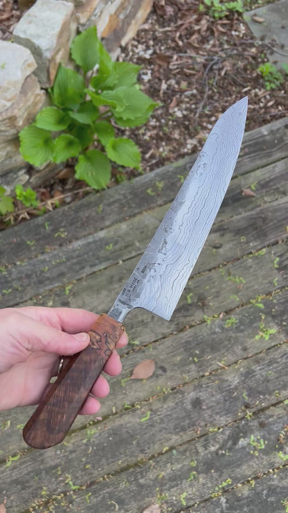 238mm Wa Damascus Chef